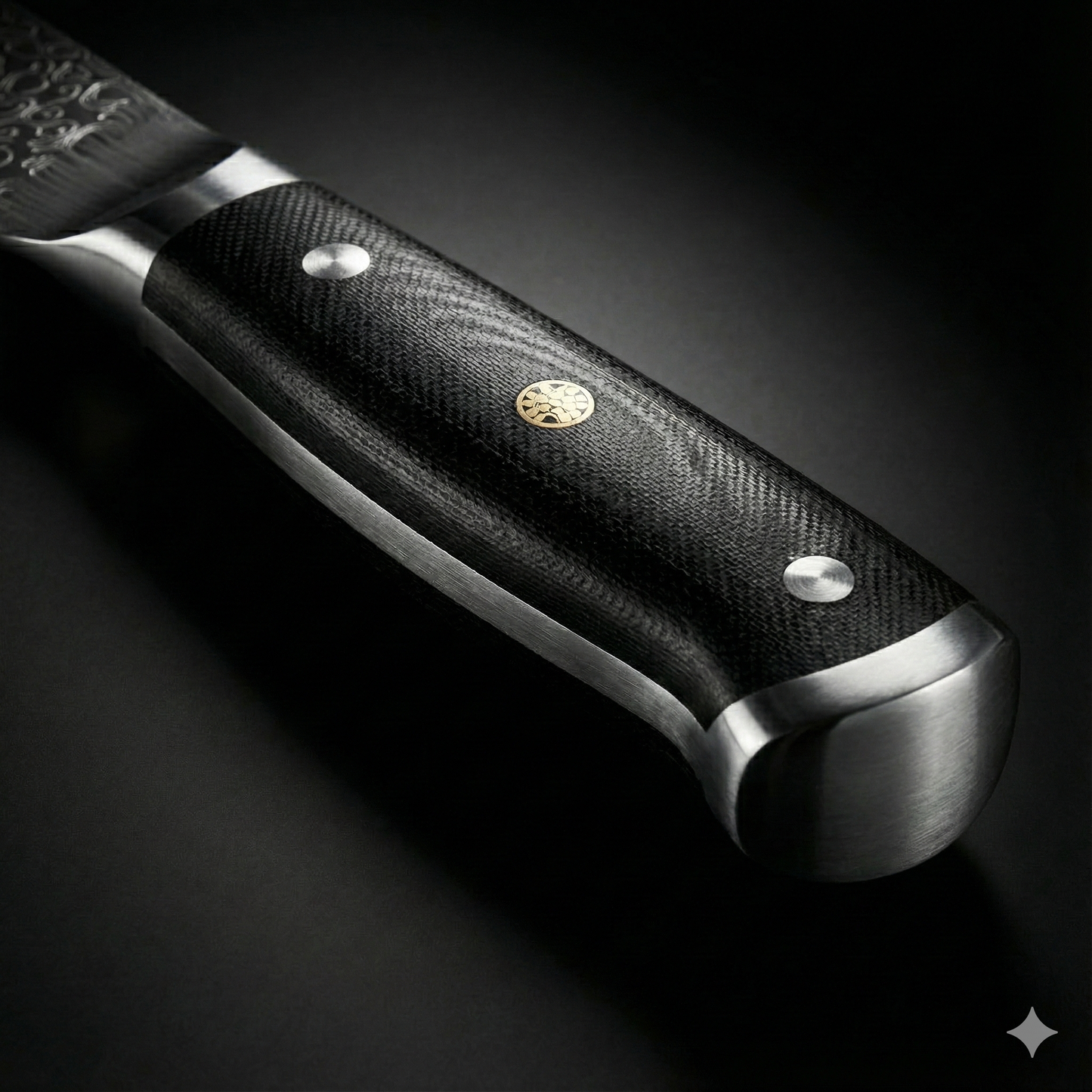 Premium Damast Santokumesser - Okuro