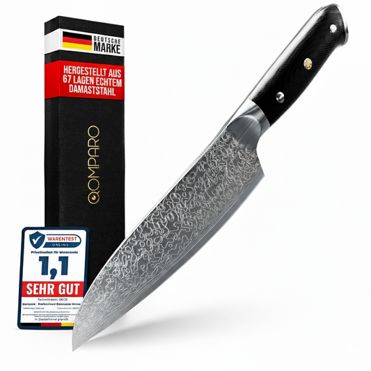 Premium Damast Santokumesser